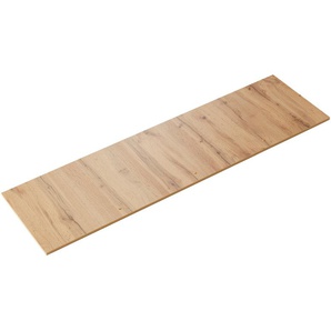Designrückwand für Hängevitrine  Light Line 10 ¦ holzfarben