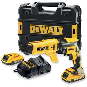 Dewalt - Akku-Schnellbauschrauber-Set DCF620D2K, 18V, 2x 2,0Ah und Ladegerät inkl. Magazinvorsatz