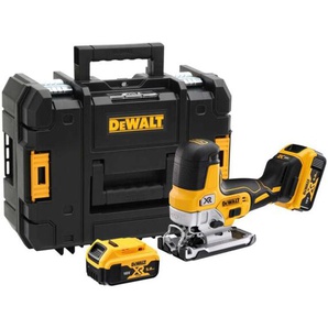 Dewalt - Werkzeuge - 18V Akku-Stichsäge, 2 x 5,0 Ah XR-Akkus, Ladegerät DCS335P2