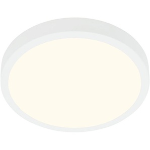 Di-Ka LED Aufbauleuchte Runa weiß Ø 28cm GLO773055678