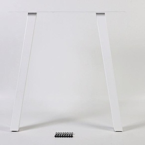 Dieda Tischbein A-Form weiß Maße (L x B x H): 710 x 700 x 100 mm GLO763145355