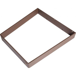 Dieda Tischbein V-Form rostoptik Maße: 71,0 x 70,0 x 10,0 cm GLO763145344