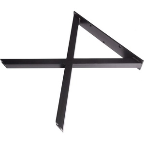 Dieda Tischbein X-Form schwarz Maße: 71,0 x 70,0 x 10,0 cm GLO763145348