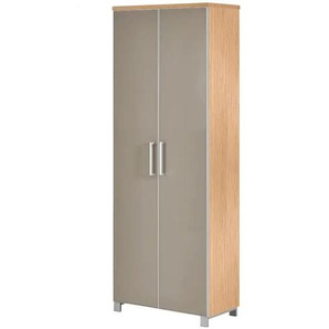 Dielenschrank - beige - Materialmix - 71 cm - 193 cm - cm 37,0 | Möbel Kraft