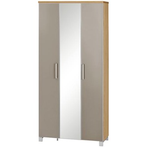 Dielenschrank  Duna ¦ beige ¦ Maße (cm): B: 90 H: 193 T: 37.0