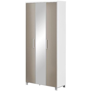 Dielenschrank  Duna ¦ beige ¦ Maße (cm): B: 90 H: 193 T: 37.0
