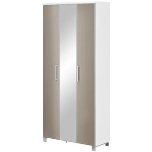 Dielenschrank  Duna ¦ beige ¦ Maße (cm): B: 90 H: 193 T: 37