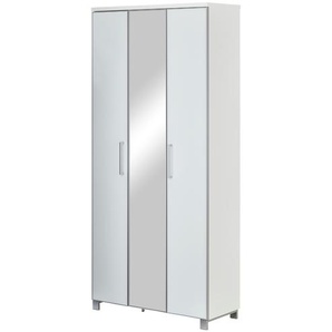 Dielenschrank  Duna ¦ weiß ¦ Maße (cm): B: 90 H: 193 T: 37.0