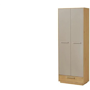 Dielenschrank  Longo ¦ beige ¦ Maße (cm): B: 72 H: 193 T: 37.0