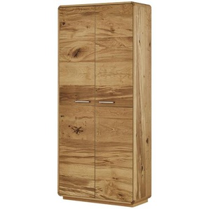 Dielenschrank  Phönix ¦ holzfarben ¦ Maße (cm): B: 90 H: 200 T: 37.0