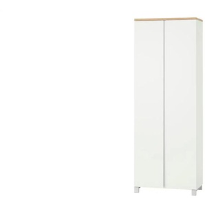 Dielenschrank  Skala ¦ weiß ¦ Maße (cm): B: 70 H: 193 T: 37.0