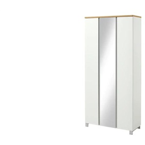 Dielenschrank  Skala ¦ weiß ¦ Maße (cm): B: 89 H: 193 T: 37.0