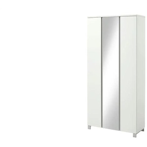 Dielenschrank - weiß - Materialmix - 89 cm - 193 cm - cm 37,0 | Möbel Kraft