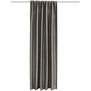 Dieter Knoll Fertigvorhang Cava, Taupe, Textil, Struktur, 140x245 cm, ISO 9001, Textiles Vertrauen - Oeko-Tex®, Bsci, für Stange und Schiene geeignet,