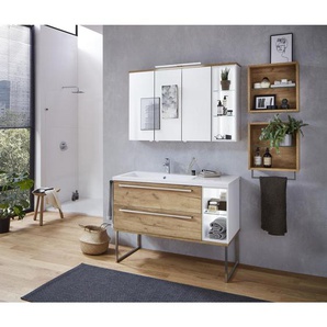 Dieter Knoll FUßGESTELL , Schwarz, Alu , Metall , 2x33.5x48 cm , Made in Italy , Badezimmer, Badezimmerspiegel, Badspiegel