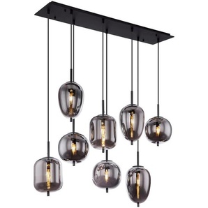Dieter Knoll Hängeleuchte, Schwarz, Metall, Glas, 34x120x94 cm, Lampen & Leuchten, Innenbeleuchtung, Hängelampen, Esstischlampen