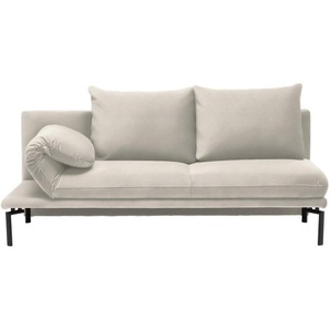 Dieter Knoll Liege , Creme , Textil , 2-Sitzer , 200x90x88 cm , Stoffauswahl, Schlafen auf Sitzhöhe, Rücken echt , Wohnzimmer, Sessel, Relaxliegen