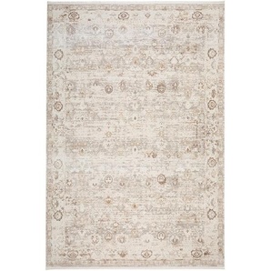 Dieter Knoll Vintage-Teppich Isabelle, Beige, Textil, Vintage, rechteckig, 133x190 cm, ISO 9001, Bsci, Oeko-Tex® Standard 100, Made in Turkey, für