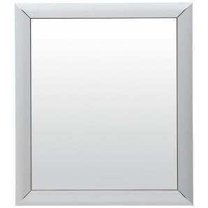 Dieter Knoll Wandspiegel, Alu, Metall, Glas, rechteckig, 59x67x5 cm, senkrecht montierbar, Spiegel, Wandspiegel