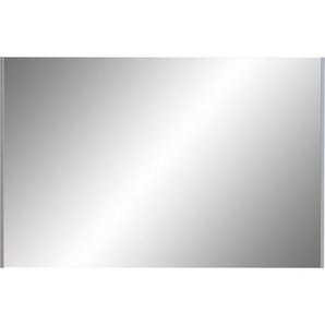 Dieter Knoll Wandspiegel , Alu , Metall, Glas , rechteckig , 87x56x4 cm , in verschiedenen Größen erhältlich, waagrecht montierbar , Garderobe, Garderobenspiegel, Garderobenspiegel