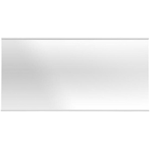 Dieter Knoll Wandspiegel Dieter Knoll , Weiß , Glas , Buche , massiv , rechteckig , 123x62x2 cm , Made in Germany , Garderobe, Garderobenspiegel, Garderobenspiegel