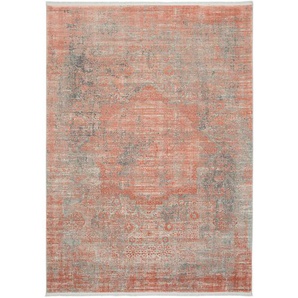 Dieter Knoll Webteppich Tesoro, Rosa, Textil, Abstraktes, rechteckig, 160 cm, Oeko-Tex® Standard 100, für Fußbodenheizung geeignet, pflegeleicht, Teppiche & Böden, Teppiche, Moderne Teppiche