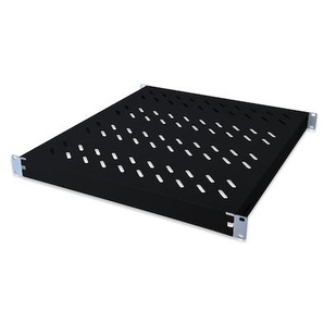 Digitus 1HE Fachboden festeinbau für 600 mm tiefe Schränke 44x482x350mm schwarz DN-97645