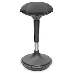 DIGITUS Ergonomischer Hocker / Stehhilfe, höhenverstellbar mit Gasdruckfeder DA-90422