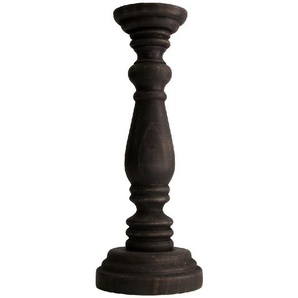 Dijk Natural Dijk Kerzenhalter Holz schwarz Ø 14 x 35 cm GLO660353496