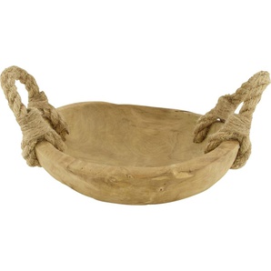 Dijk Natural Dijk Schale Teakholz Ø 28 x 6 cm GLO660353493