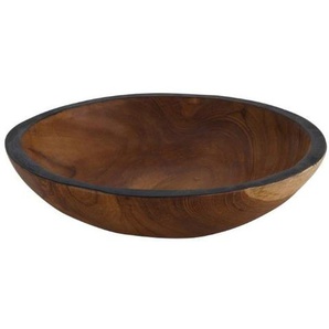 Dijk Natural Dijk Schüssel aus Teakholz Ø 27 x 5, cm GLO660353566