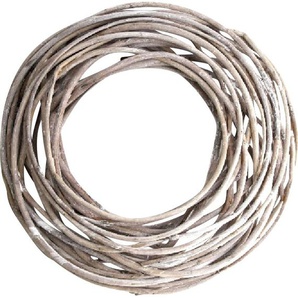 Dijk Natural Dijk Weidekranz grau gewischt Ø 38 x 8 cm GLO660185967