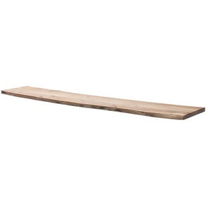 Dine + Mine Bankplatte SigNature One - holzfarben - Massivholz lackiert - 40 cm - 3,5 cm | Möbel Kraft