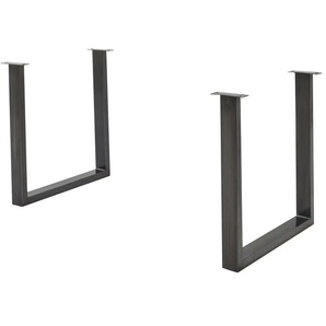 Dine + Mine Tischgestell aus Metall SigNature One - grau - Materialmix - 73 cm - 74 cm - cm 8,0 | Möbel Kraft