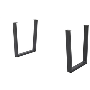 Dine + Mine Tischgestell aus Metall SigNature One - grau - Materialmix - 73 cm - 74 cm - cm 8,0 | Möbel Kraft