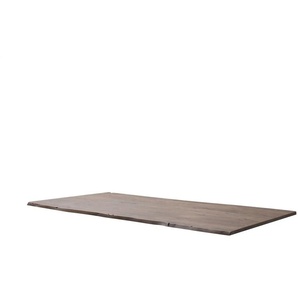 Dine + Mine Tischplatte mit Baumkante SigNature One - holzfarben - Materialmix - 90 cm - 2,5 cm | Möbel Kraft