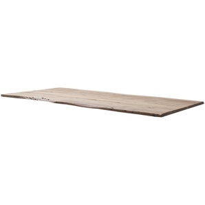 Dine + Mine Tischplatte  SigNature One ¦ holzfarben ¦ Massivholz lackiert ¦ Maße (cm): B: 90 H: 2,5
