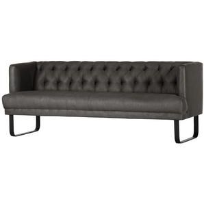 Diningsofa Selda 212cm Grau/Dunkelgrau