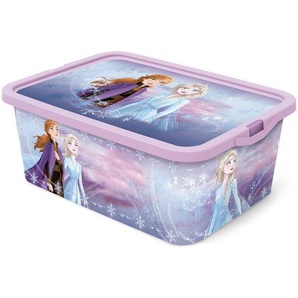 Disney BOX Frozen, Kunststoff, 40x15x29 cm, Deckel abnehmbar, Ordnen & Aufbewahren, Aufbewahrungsboxen, Aufbewahrungsboxen mit Deckel