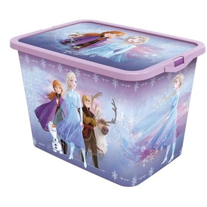 Disney BOX Frozen, Kunststoff, 40x27x29 cm, Deckel abnehmbar, Ordnen & Aufbewahren, Aufbewahrungsboxen, Aufbewahrungsboxen mit Deckel