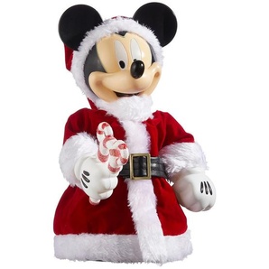 Disney Christbaumspitze Mickey Mouse, Weiß, Kunststoff, Textil, 26 cm, Dekoration, Weihnachtsdekoration, Weihnachtsbaumschmuck, Christbaumspitzen
