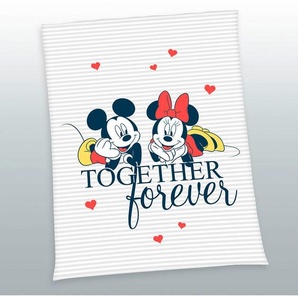 Disney Decke, Mehrfarbig, Textil, 150x200 cm, Oeko-Tex® Standard 100, pflegeleicht, Wohntextilien, Decken, Kuscheldecken