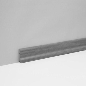 Dispoline Classen Clip-Fußleiste 240 cm 40 x 20 mm Kiefer grau GLO780303596