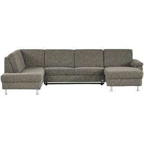 Diva Wohnlandschaft - braun - Materialmix - 90 cm | Möbel Kraft
