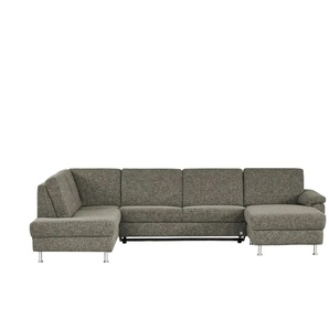 Diva Wohnlandschaft - braun - Materialmix - 90 cm | Möbel Kraft