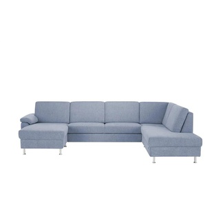 Diva Wohnlandschaft Diva - blau - Materialmix - 330 cm - 90 cm - cm 210,0 | Möbel Kraft