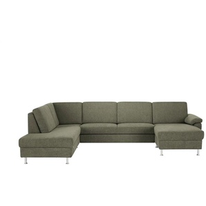 Diva Wohnlandschaft  Diva ¦ grün ¦ Maße (cm): B: 330 H: 90 T: 210.0