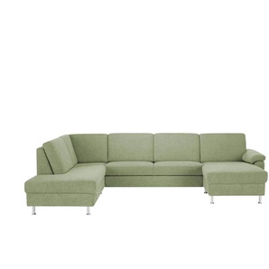 Diva Wohnlandschaft Diva - grün - Materialmix - 330 cm - 90 cm - cm 210,0 | Möbel Kraft