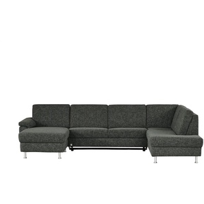 Diva Wohnlandschaft - schwarz - Materialmix - 330 cm - 90 cm - cm 195,0 | Möbel Kraft