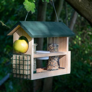 Dobar-7-in-1-Futterstation - grün - Kiefer -